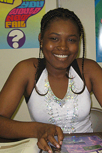 Black Girl Braids Smiling